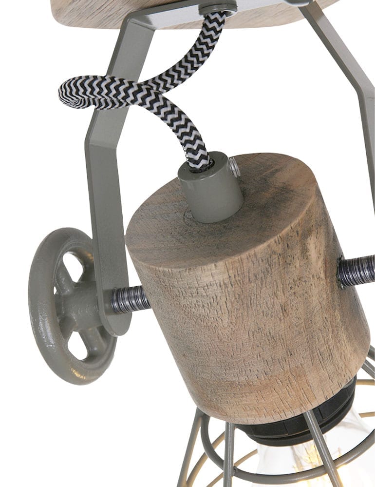 Zweilicht Draht Deckenspot Anne Light & Home Guersey – Bild 6