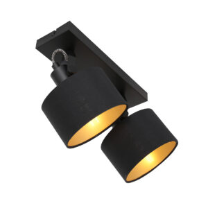 zweiflammige-deckenleuchte-lampenschirm-aus-stoff-mexlite-ornoir-schwarz-gold-3334zw