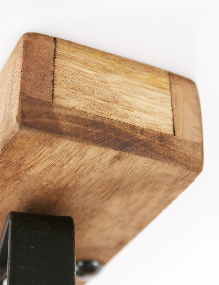 Zweiflammiger Deckenstrahler Holz Light & Living Ilanio braun – Bild 7