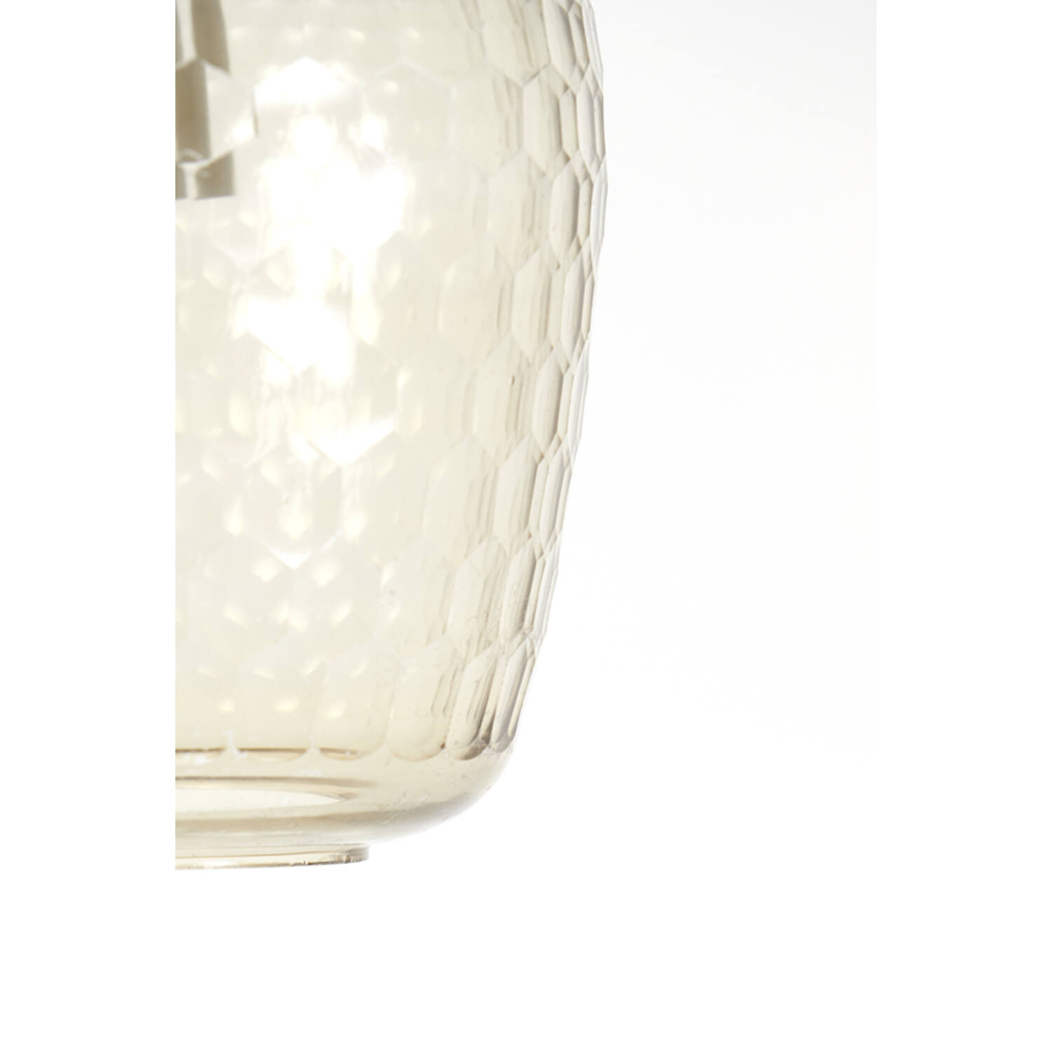 Hängeleuchte mit Amberglas-Schirm Light & Living Danita – Bild 5