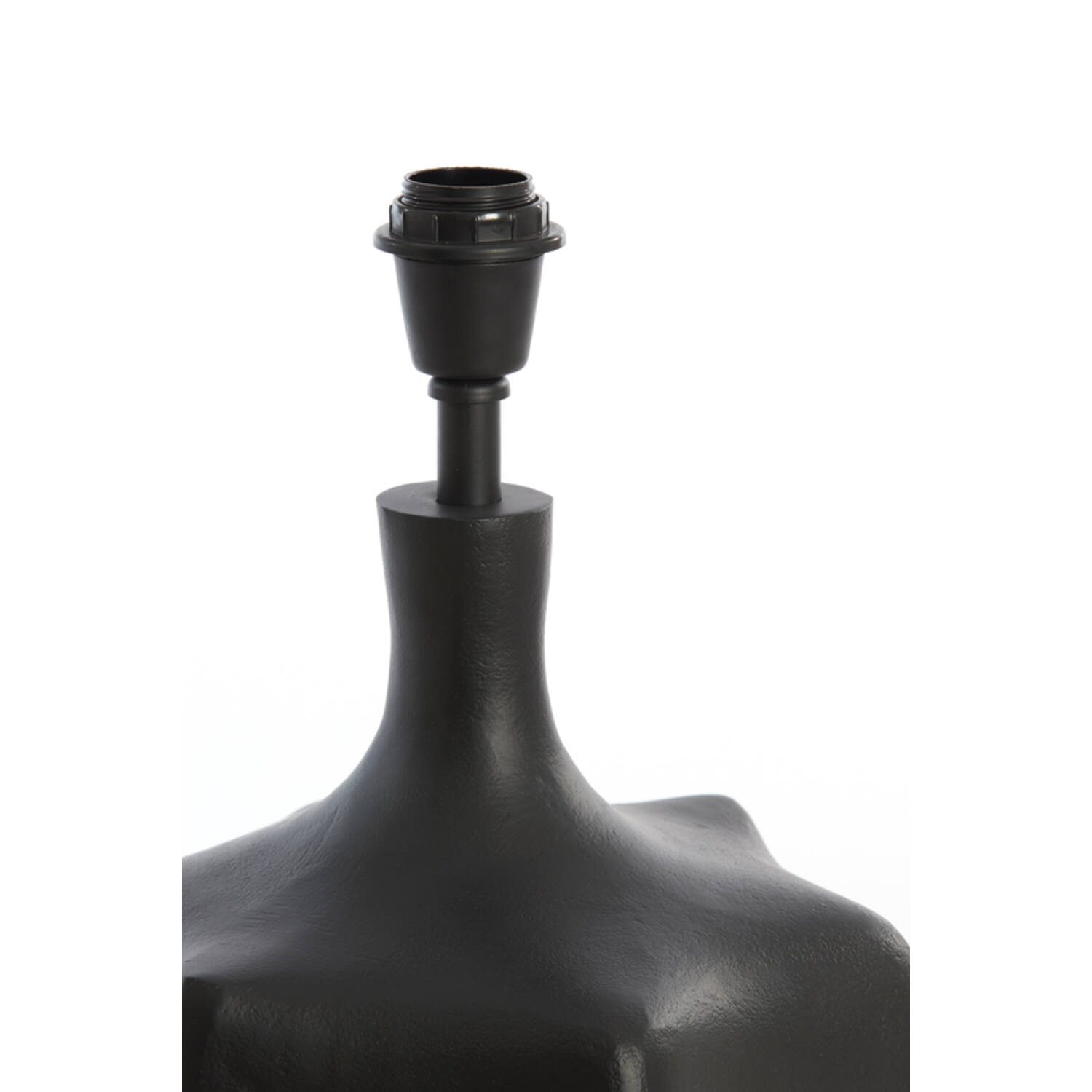 Moderne schwarze Tischlampe Light & Living Barril – Bild 3