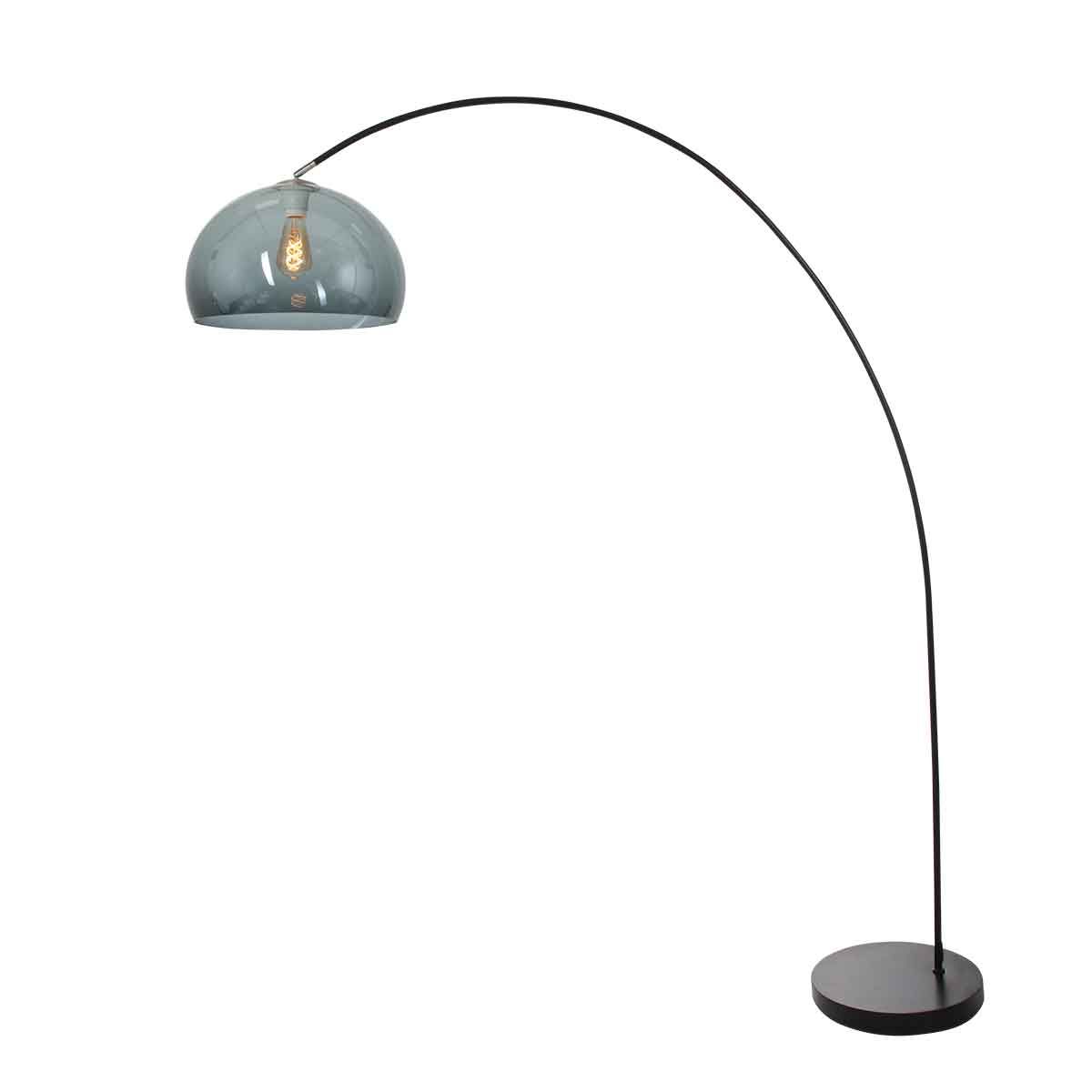 Trendige schwarze Metall-Stehlampe Mexlite Solva – Bild 2