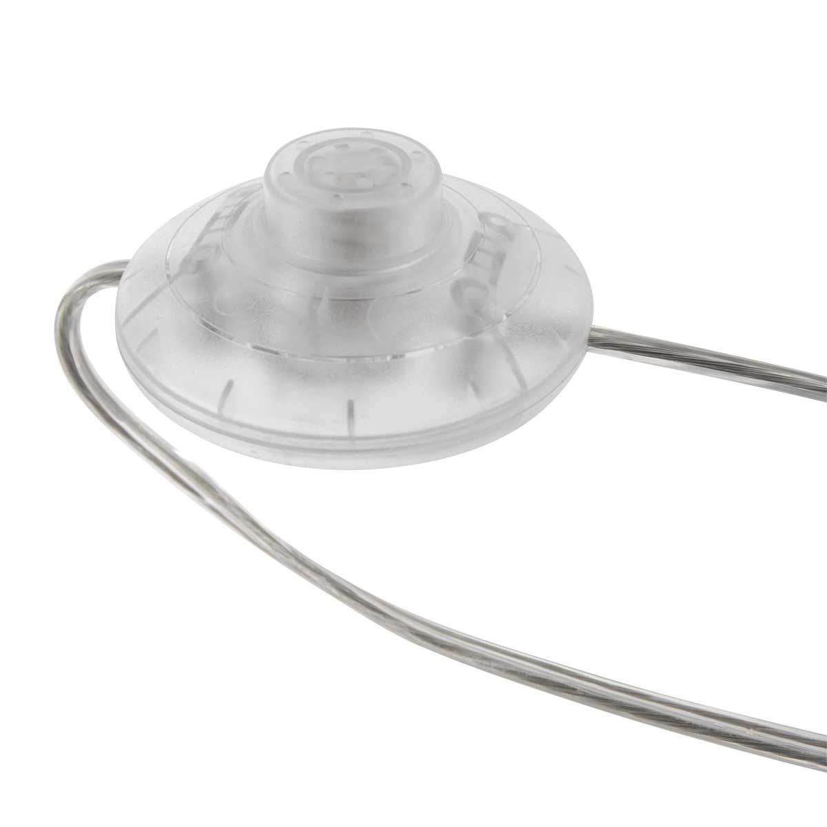 Klassische stählerne Bogenlampe mit weißer Lampenkugel Mexlite Solva – Bild 11