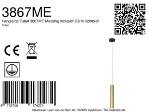 hangelampe-tubel-3867me-messing-inklusive-gu10-leuchtmittel-steinhauer-tubel-messing-3867me-1
