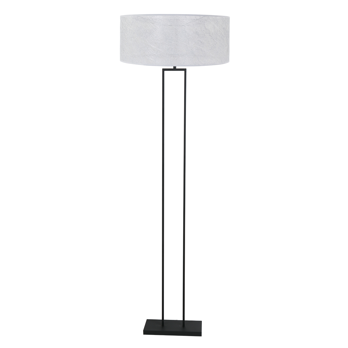 industrielle-schwarze-stehlampe-mit-weißem-schirm-steinhauer-stang-3850zw
