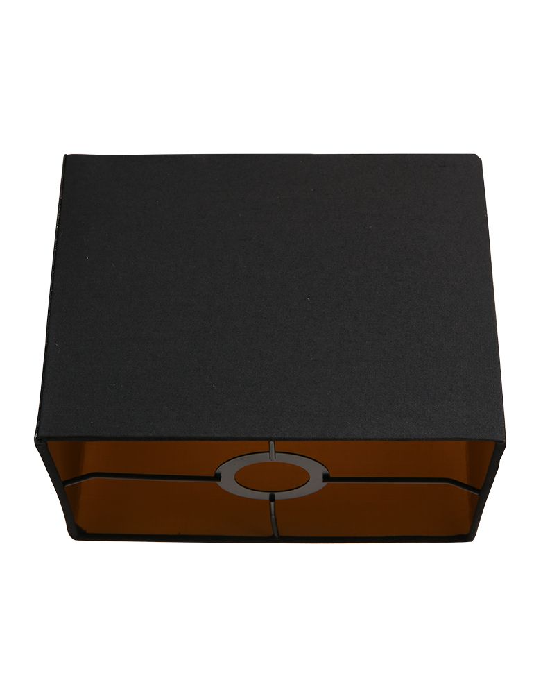 Trendige schwarze Stoff-Lampenabdeckung Mexlite – Bild 2