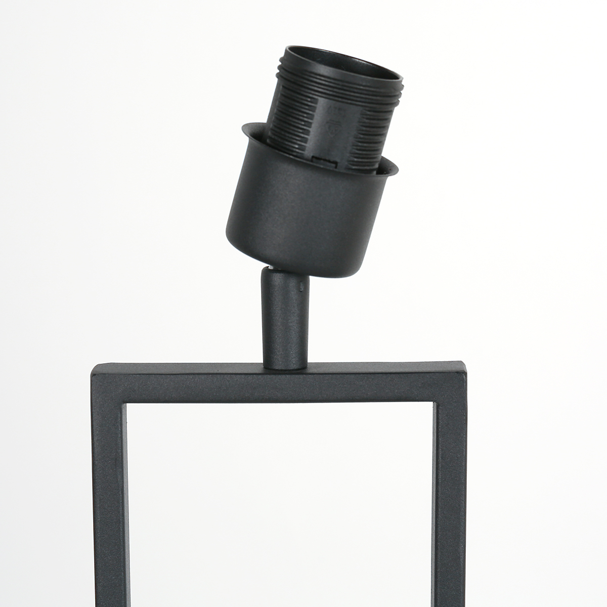 Moderne schwarze Tischlampe mit grünem Schirm Steinhauer Stang – Bild 3