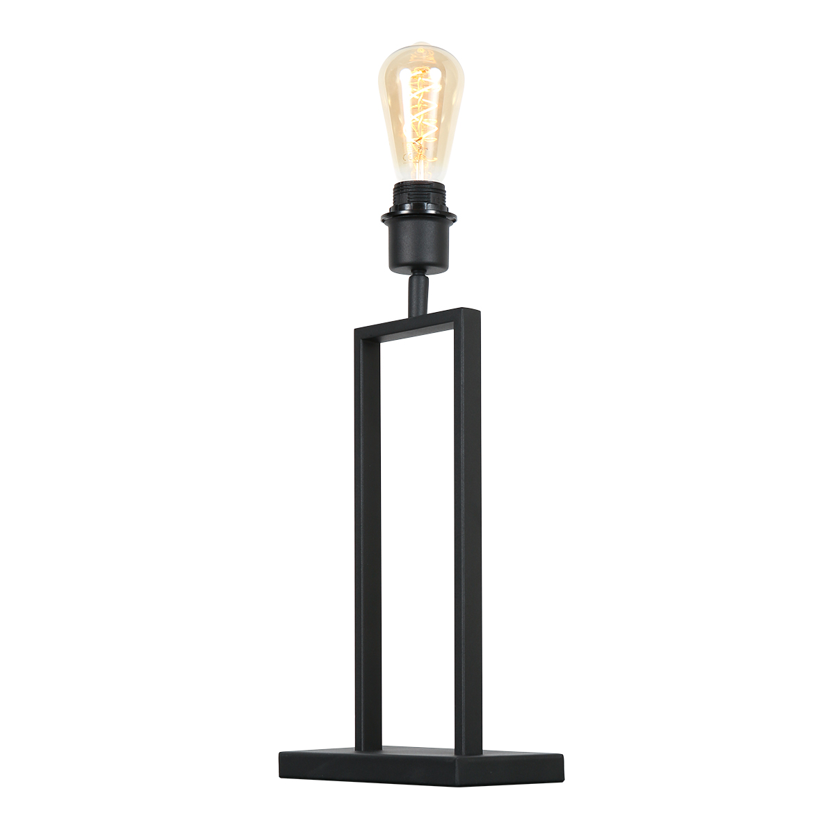 Moderne schwarze Tischlampe mit grünem Schirm Steinhauer Stang – Bild 7
