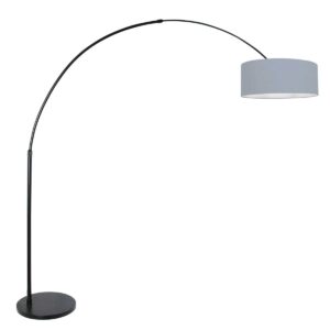 schwarze-bogenlampe-modern-steinhauer-sparkled-light-3929zw
