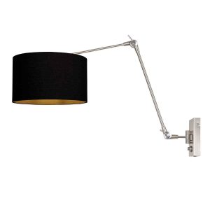 moderne-metall-stoff-wandlampe-steinhauer-prestige-chic-3985st-1