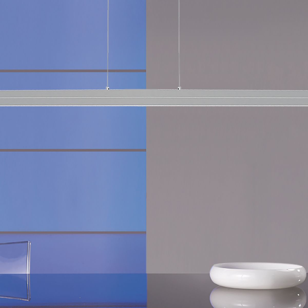 Moderne Aluminium-Hängelampe Stahl Steinhauer Bande – Bild 2