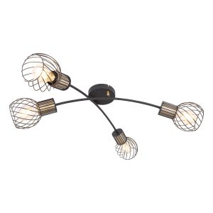 4-licht-gitterkappen-deckenlampe-schwarz/gold-globo-argusto-54013-4d