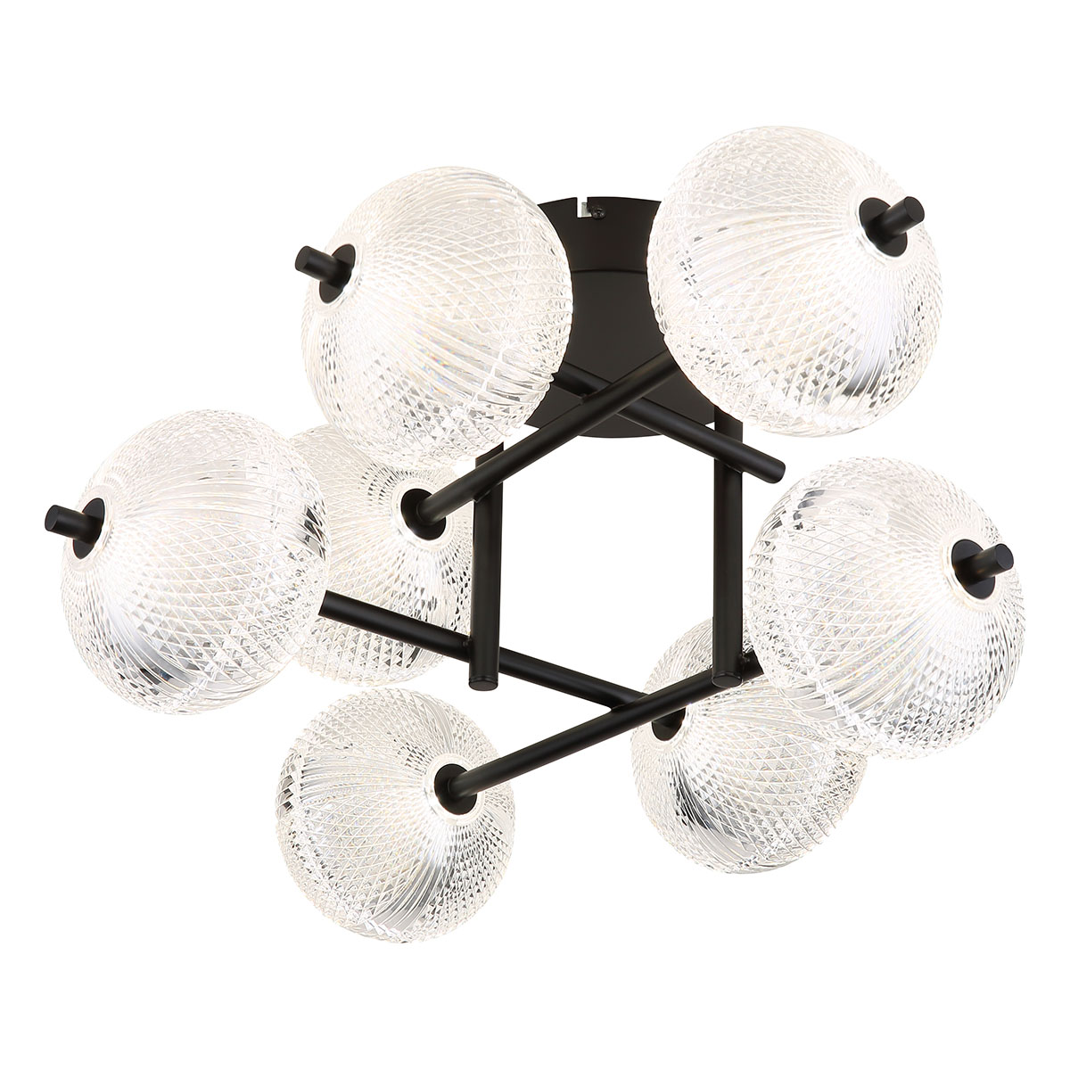 art-deco-schwarze-metall-deckenlampe-globo-aida-16042-7d