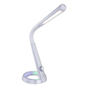 farbanpassbare-biegbare-tischlampe-silber-globo-mitti-58376s