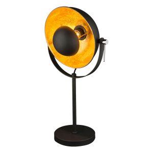 industrielle-tischlampe-schwarz-kuppel-gold-gefüttert-globo-xirena-58286t