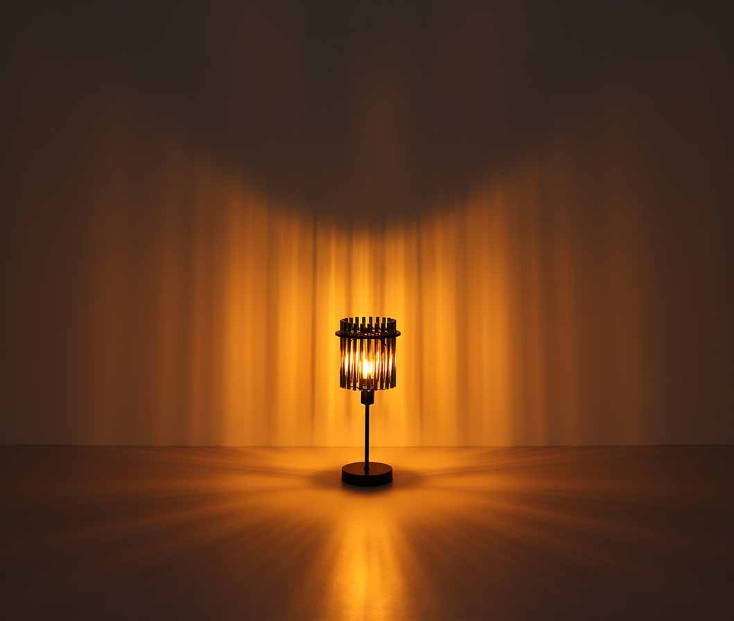 Klassische Hängelampe aus schwarzem Metall Globo Gorley – Bild 4