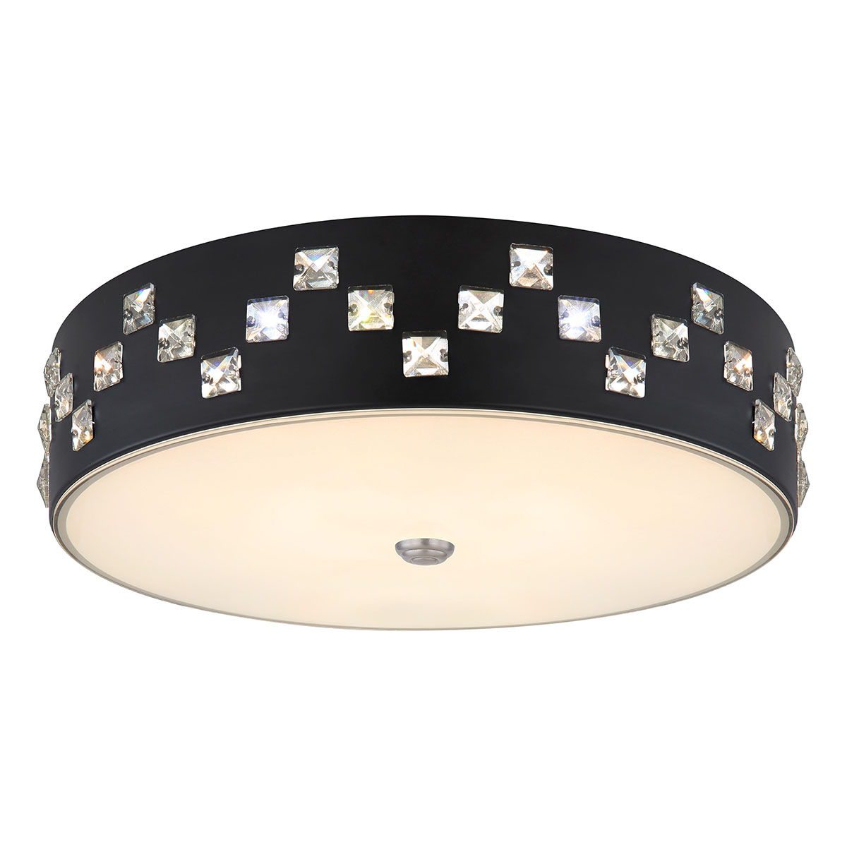 klassische-runde-schwarze-deckenleuchte-globo-abelia-15449d