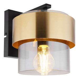 klassische-runde-schwarze-wandleuchte-globo-milley-15560w