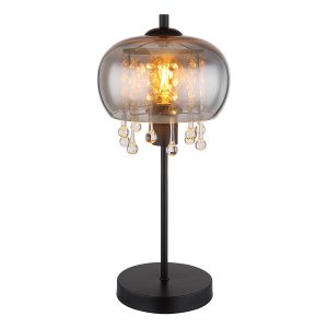 klassische-schwarze-metall-glas-tischlampe-globo-corry-15839t