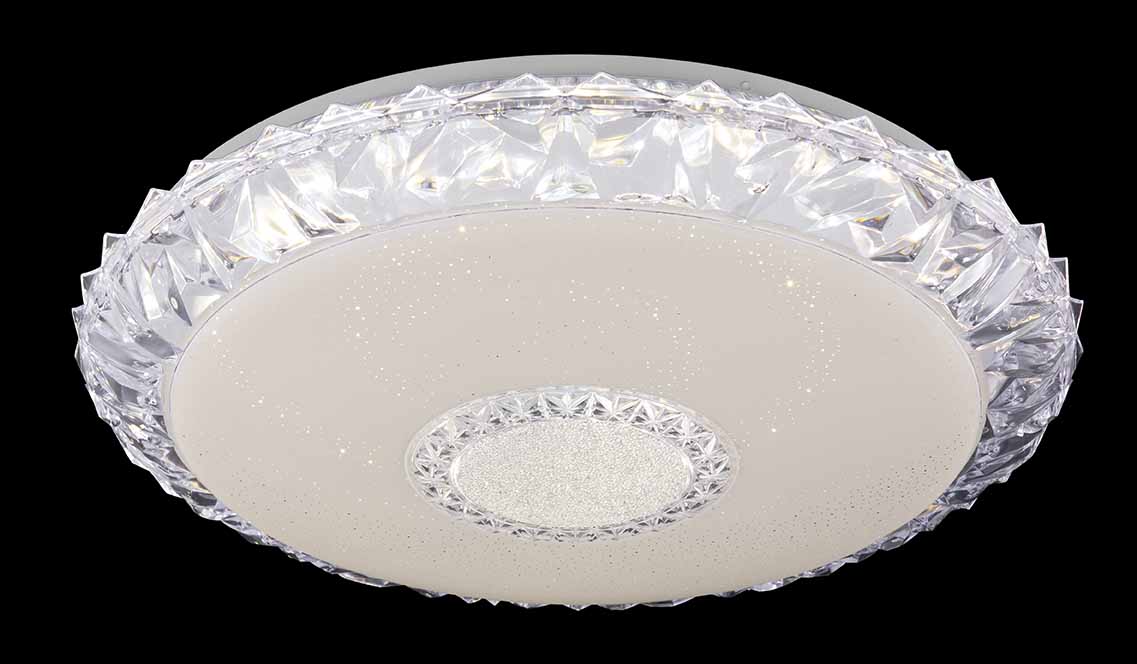 Klassische weiße Metall-Deckenlampe Globo Eddie – Bild 3