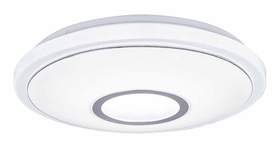 Klassische weiße Metalldeckenlampe Globo Connor – Bild 4