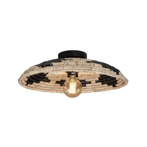 kuppelförmige-seegras-deckenlampe-natur/schwarz-good&mojo-andros-andc031bw