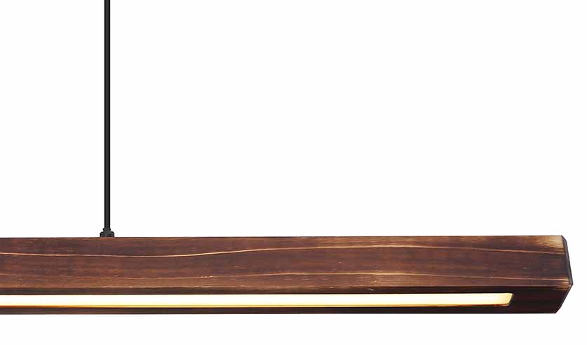 Ländliche schwarze Hängelampe Metall Globo Tibeon – Bild 3