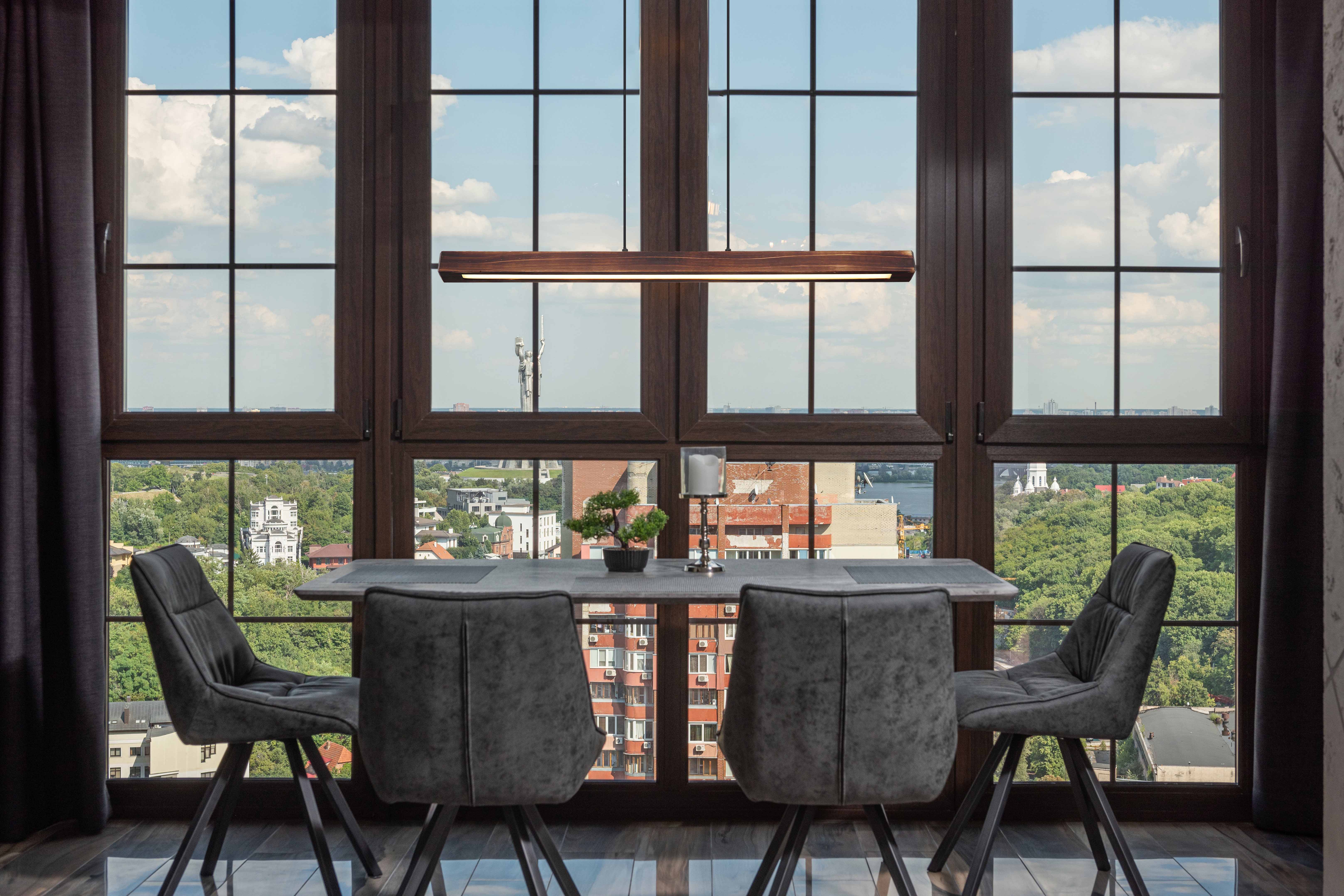 Ländliche schwarze Hängelampe Metall Globo Tibeon – Bild 4