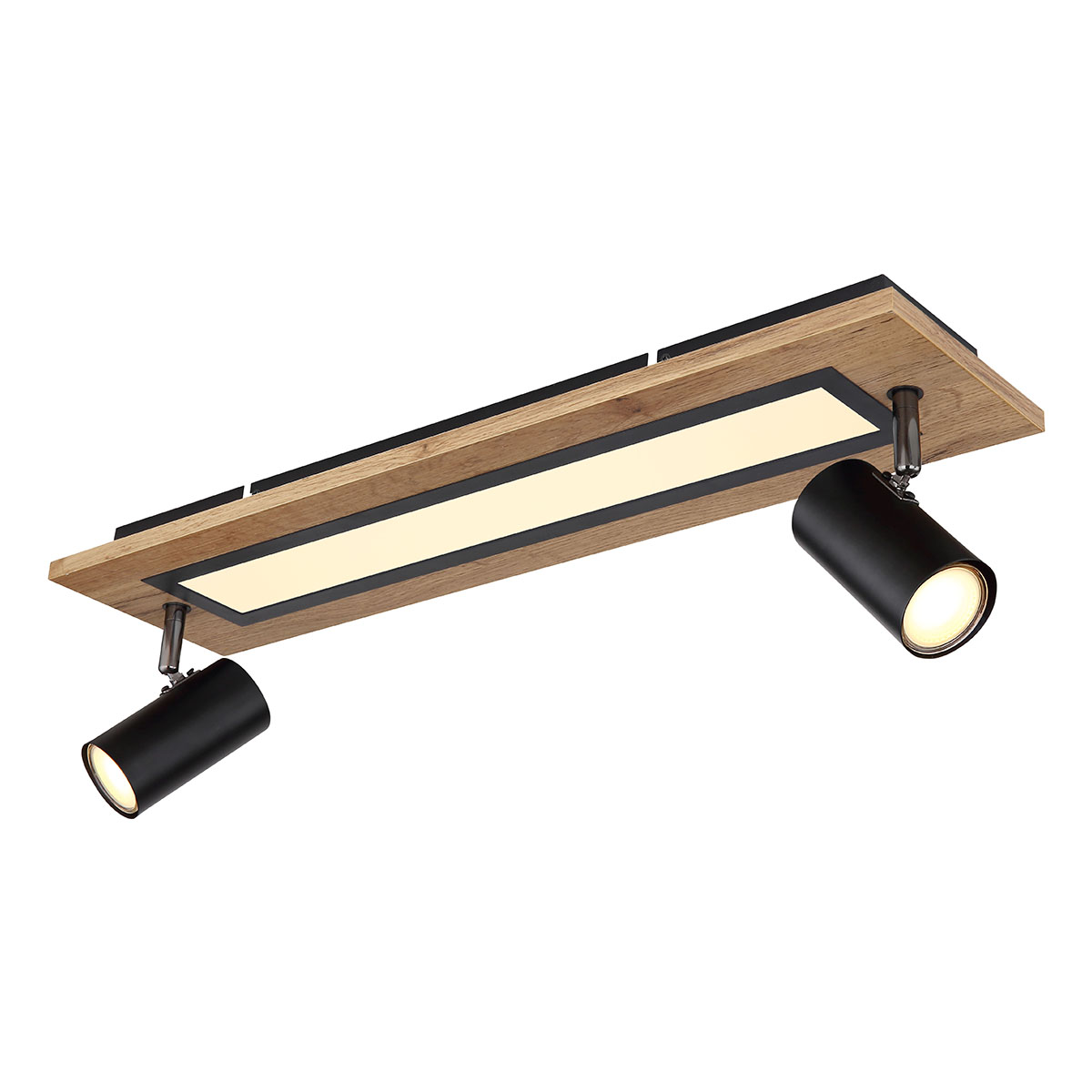 langgestreckte-deckenlampe-schwarz/braun-mit-2-spots-globo-ulla-67306d3