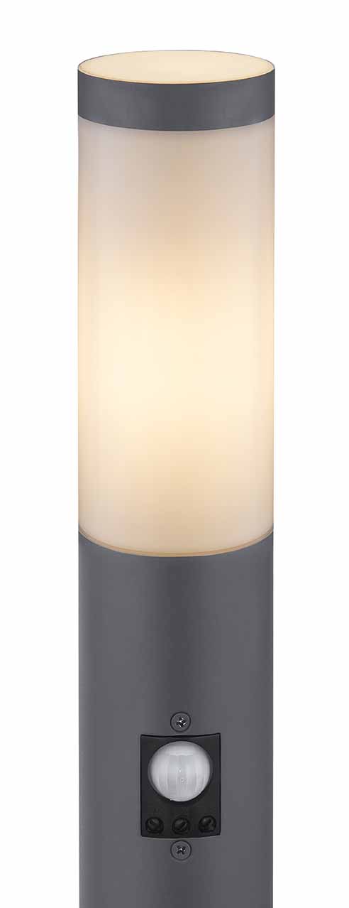 Moderne anthrazitfarbene Metall-Außenlampe Globo Boston – Bild 2