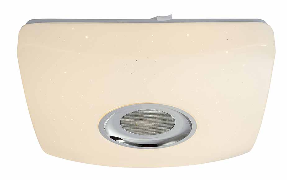 Moderne Kunststoff Deckenlampe Quadratisch Globo Ayleen – Bild 3