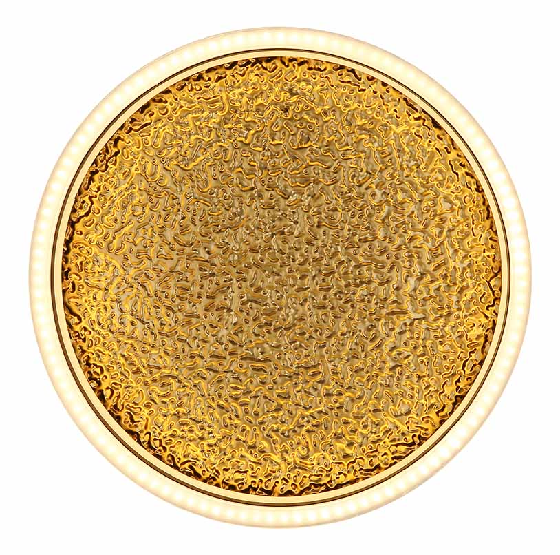 Moderne schwarze goldene Deckenlampe Globo Hedi – Bild 2