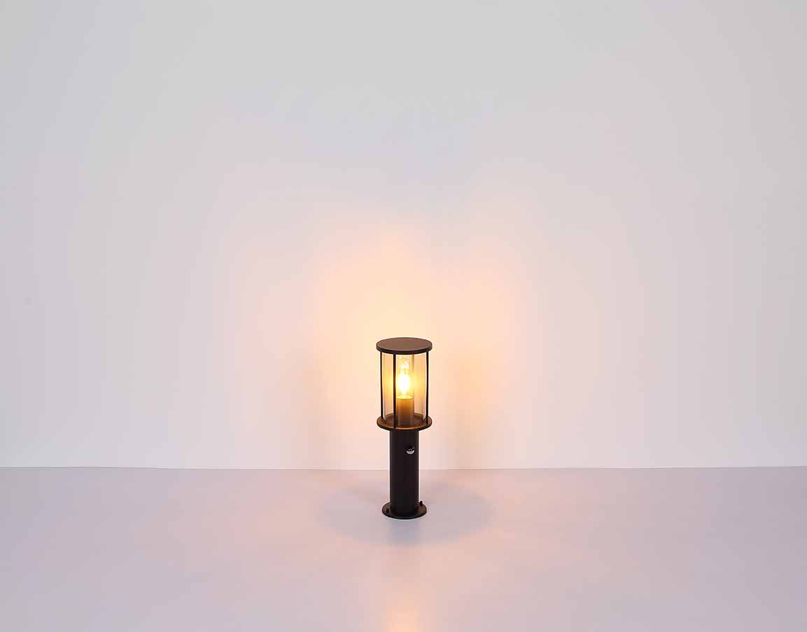 Moderne schwarze Metall-Außenlampe Globo Gracey – Bild 4