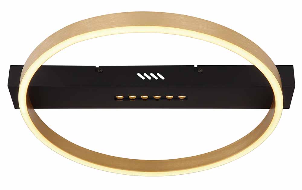 Moderne schwarze Metall-Deckenlampe Globo Luffy – Bild 2