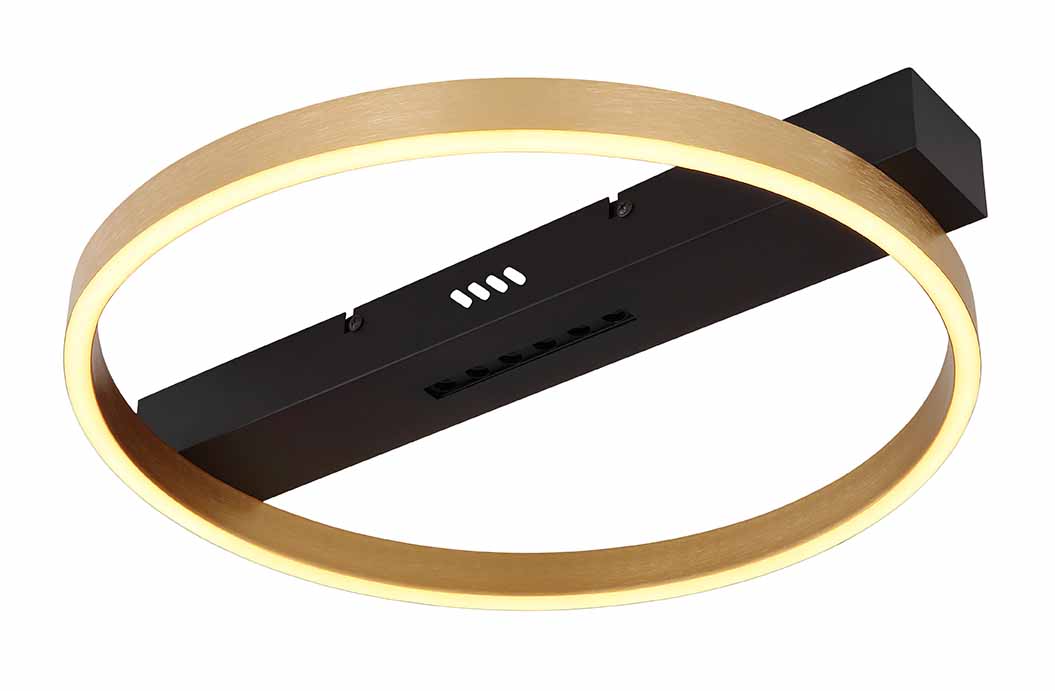 Moderne schwarze Metall-Deckenlampe Globo Luffy – Bild 4