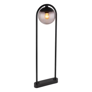 moderne-schwarze-metall-kugel-außenlampe-globo-michael-31813