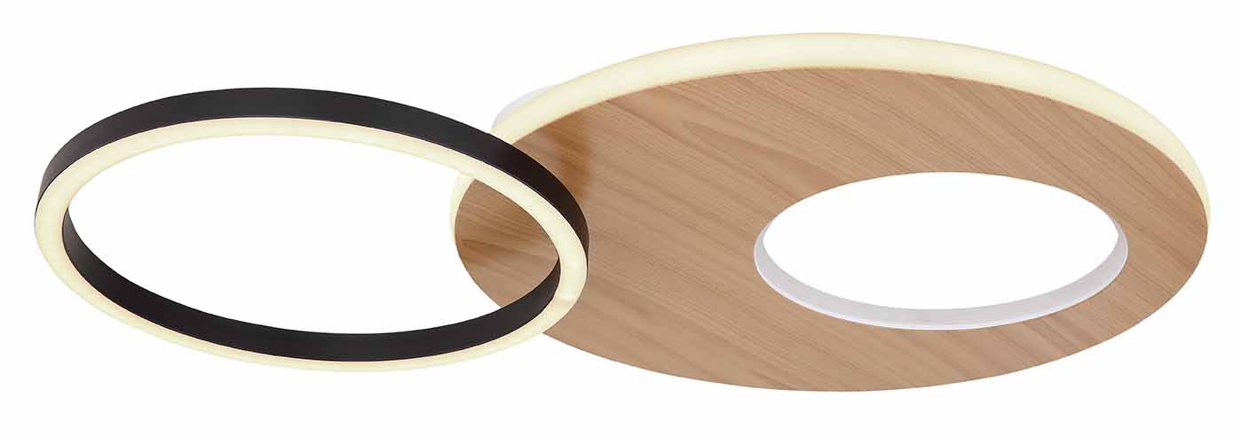 Moderne weiße Metall-Deckenlampe Globo Forsi – Bild 2