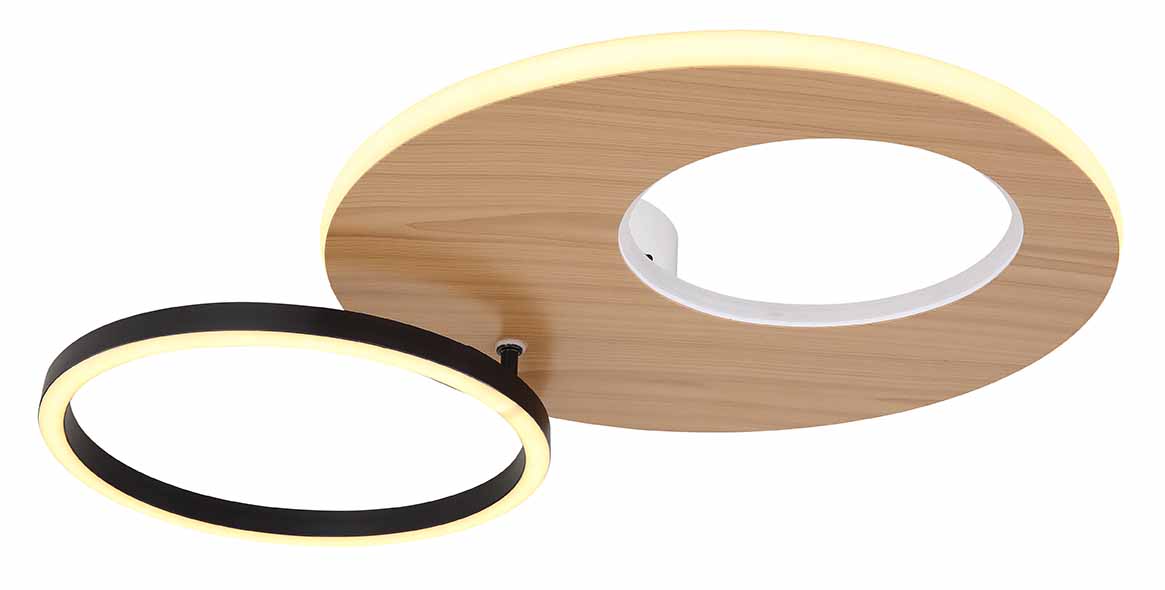 Moderne weiße Metall-Deckenlampe Globo Forsi – Bild 4