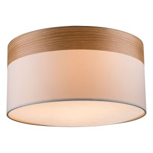 nickel-metall-klassische-deckenleuchte-globo-chipsy-15221d