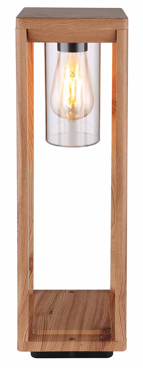 Rechteckige ländliche natürliche Außenlampe Globo Candela – Bild 2