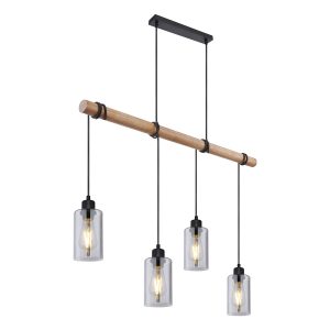 rustikale-schwarze-metall-hängelampe-globo-hadera-15465-4h1