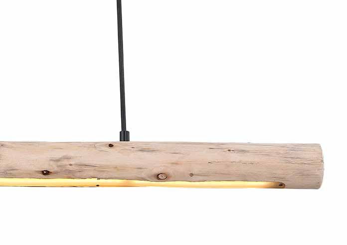 Rustikale schwarze Metall Hängelampe Globo Mella – Bild 3