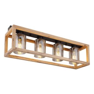 rustikale-schwarze-retro-deckenleuchte-globo-pettey-15497-4d