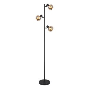 schwarze-3-kap-stehlampe-bernstein-/rauchglas-globo-tokki-54309sb