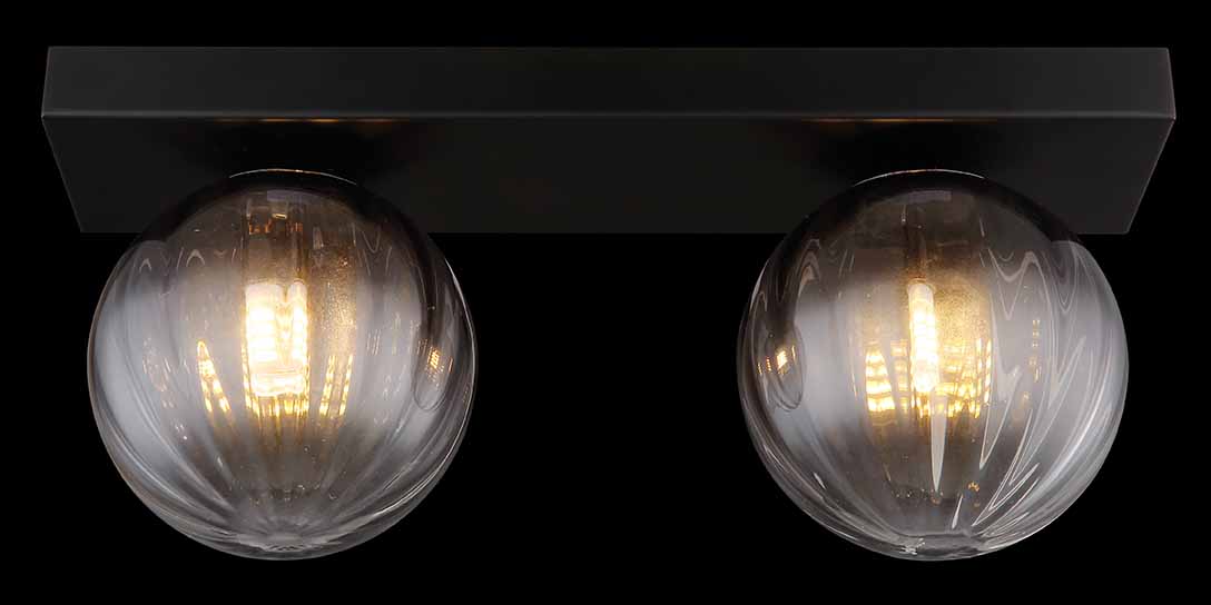 Wandleuchte modern schwarz Metall Globo Dallerta – Bild 5