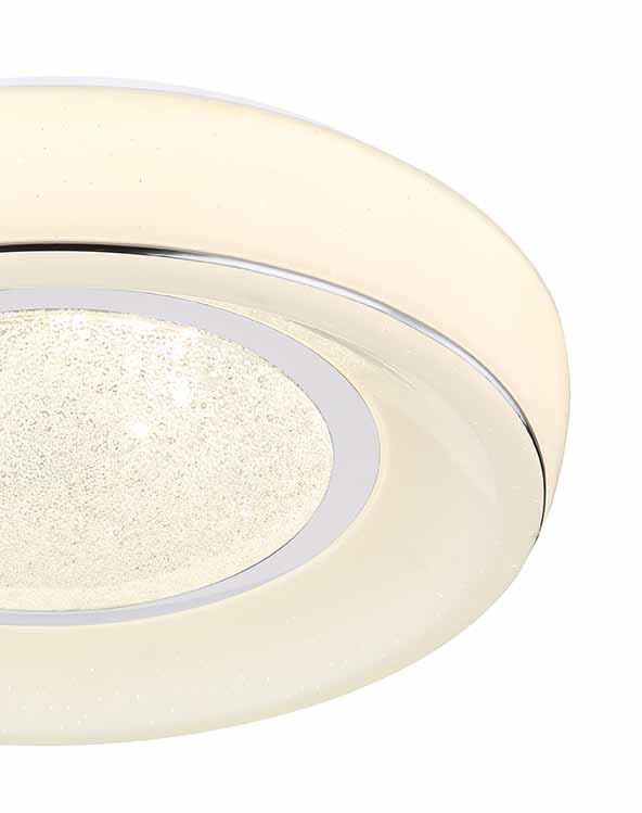 Weiße klassische Metall-Deckenlampe Globo Mickey – Bild 3