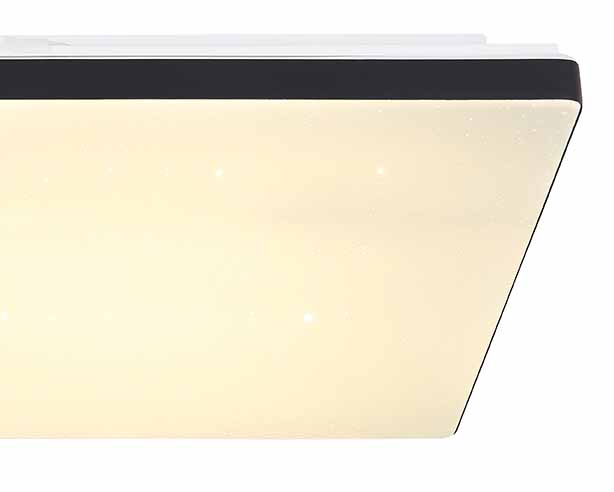 Weiße moderne quadratische Deckenlampe Globo Ully – Bild 4