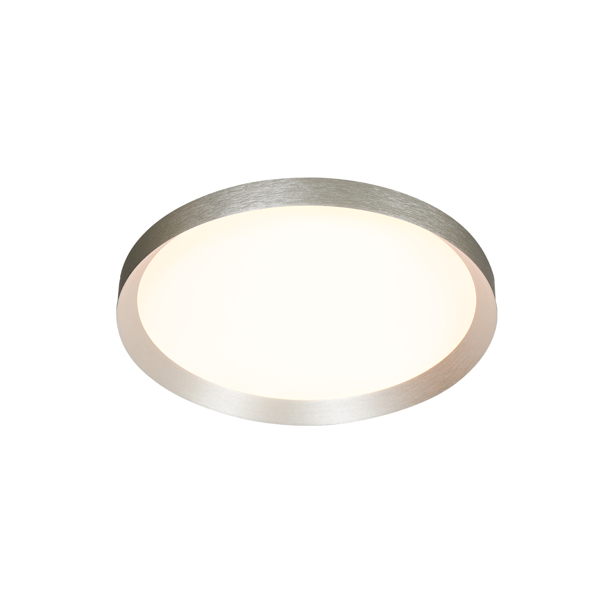 Runde Deckenleuchte in Stahlfarbe Steinhauer Flady – Bild 7