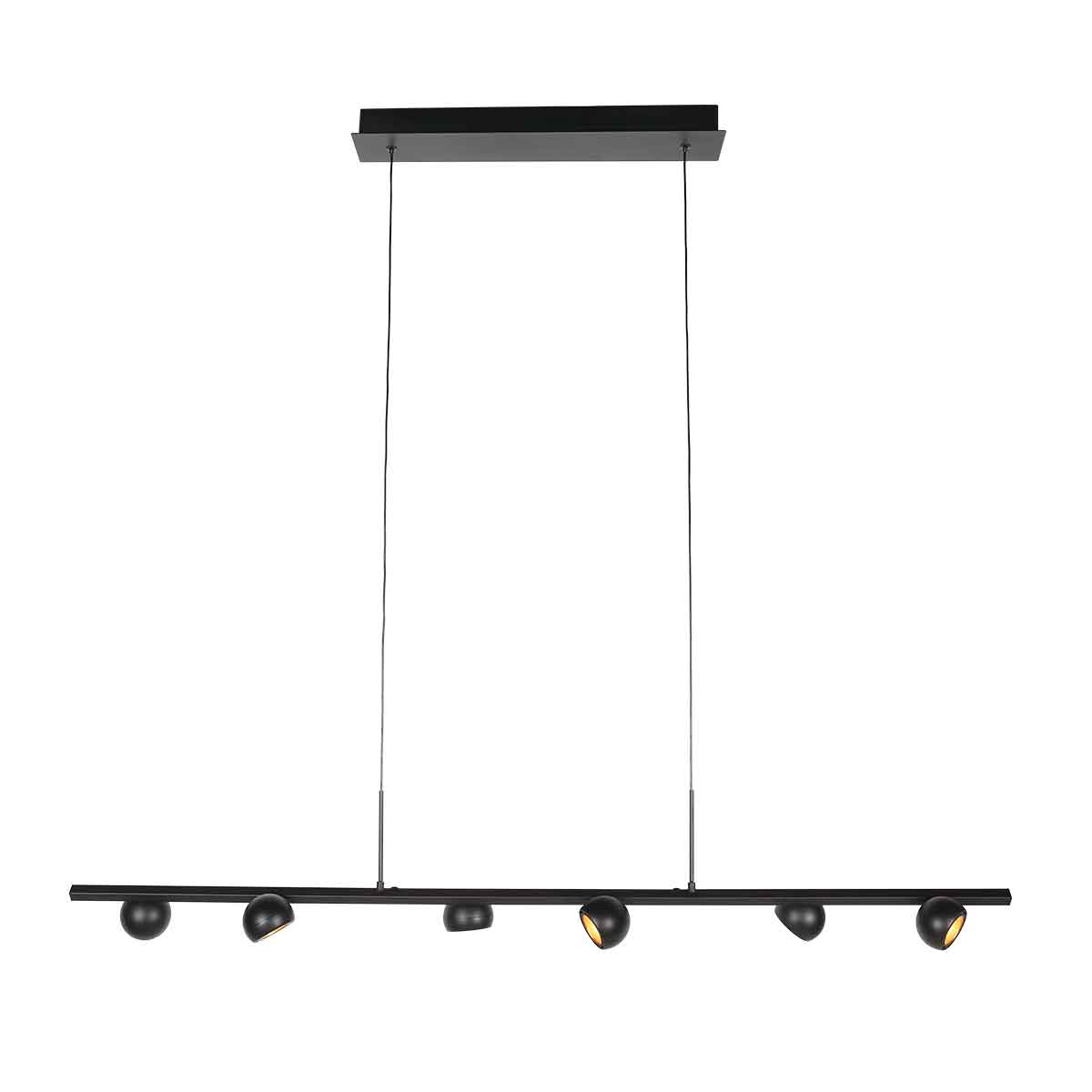 Retro-moderne Esstischlampe mit dimmbaren Spots Steinhauer Marcadore – Bild 7