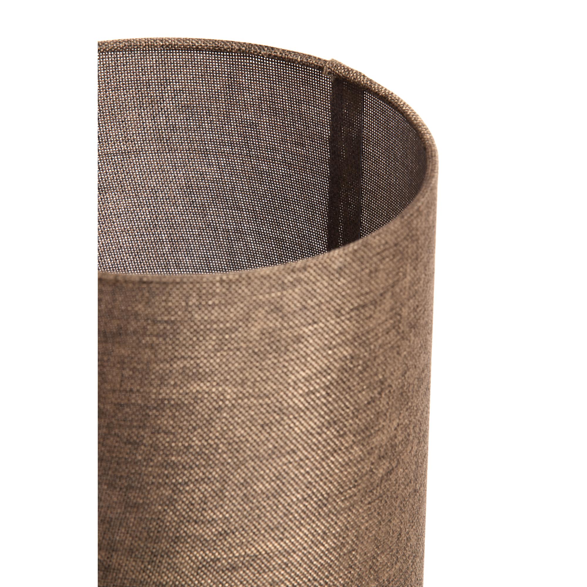 Braune Japandi-Tischlampe mit 2-Holzplatten Light & Living Danialo – Bild 3